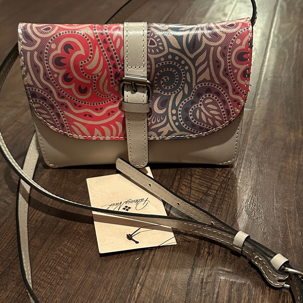 Patricia Nash Tori Greek Ombre Crossbody Bag - NWT
